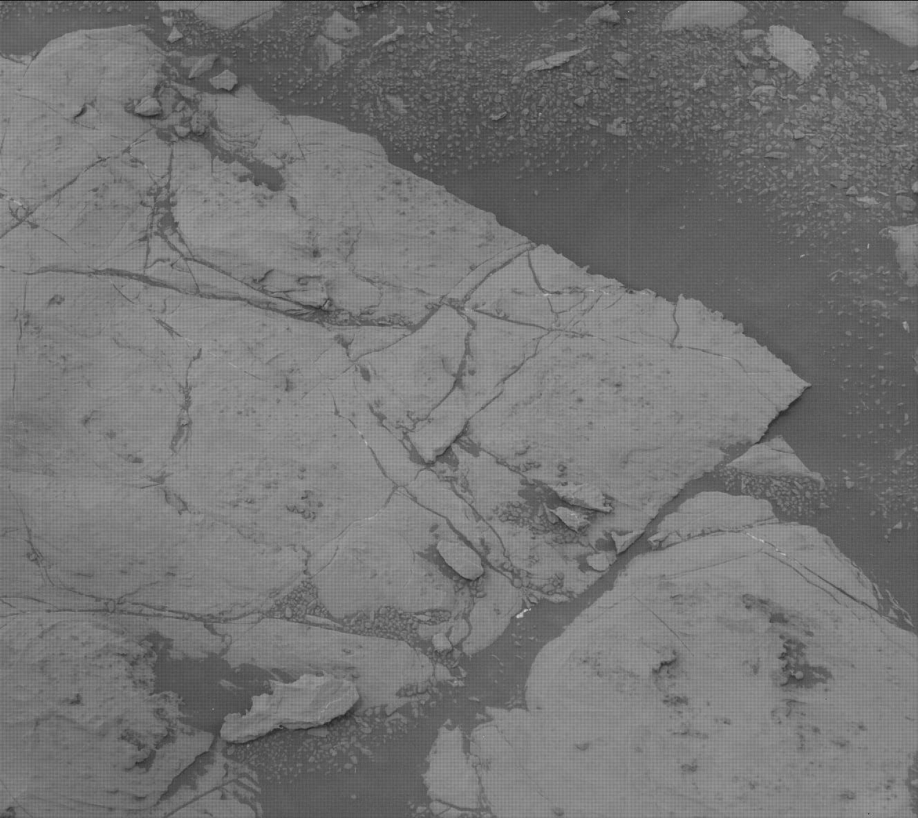 Nasa's Mars rover Curiosity acquired this image using its Mast Camera (Mastcam) on Sol 2122