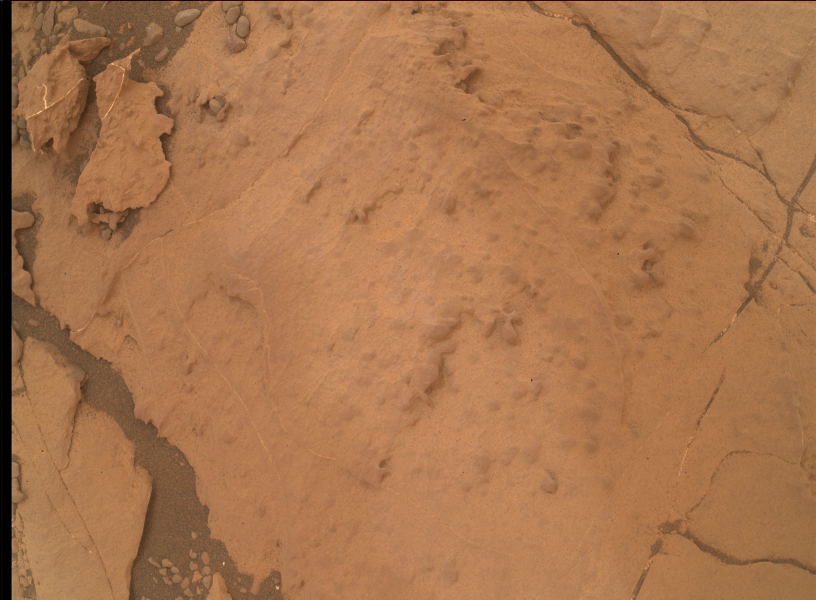 Nasa's Mars rover Curiosity acquired this image using its Mars Hand Lens Imager (MAHLI) on Sol 2122