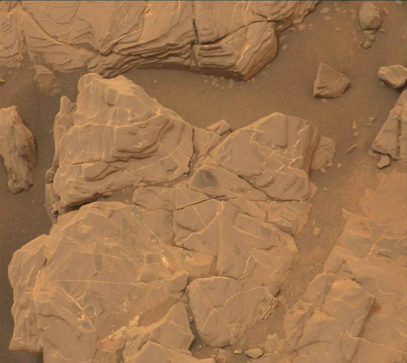 Nasa's Mars rover Curiosity acquired this image using its Mast Camera (Mastcam) on Sol 2127