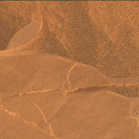 Nasa's Mars rover Curiosity acquired this image using its Mars Hand Lens Imager (MAHLI) on Sol 2127