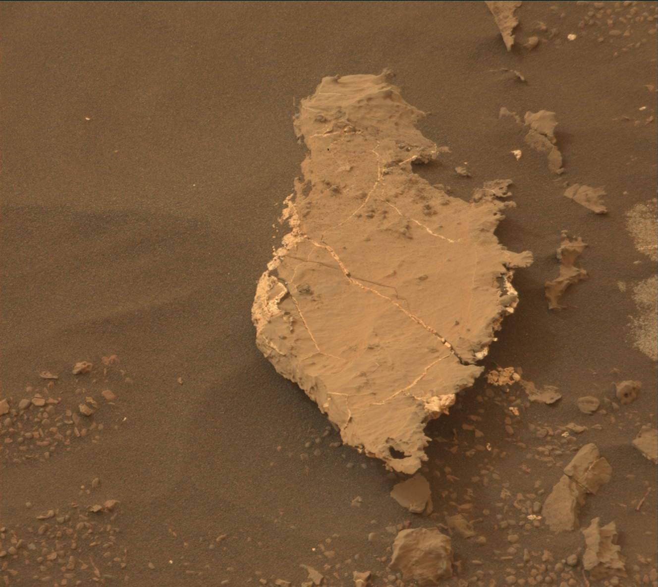 Nasa's Mars rover Curiosity acquired this image using its Mast Camera (Mastcam) on Sol 2130