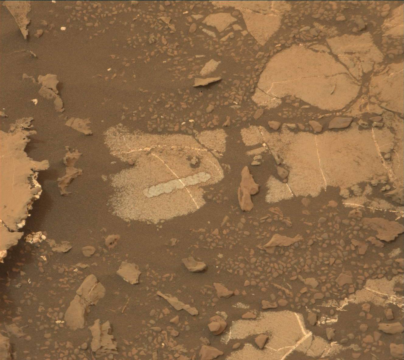 Nasa's Mars rover Curiosity acquired this image using its Mast Camera (Mastcam) on Sol 2131