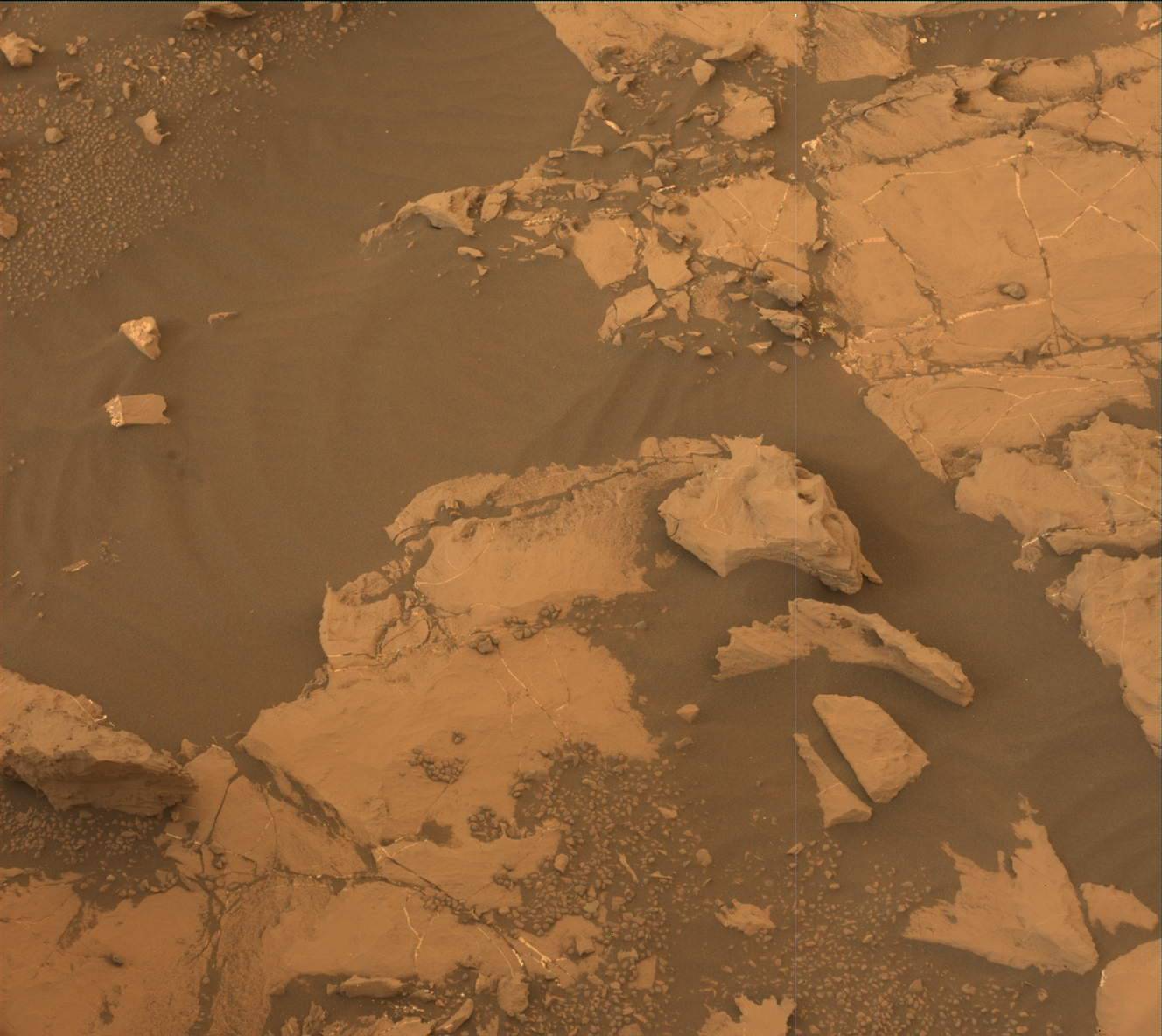 Nasa's Mars rover Curiosity acquired this image using its Mast Camera (Mastcam) on Sol 2134