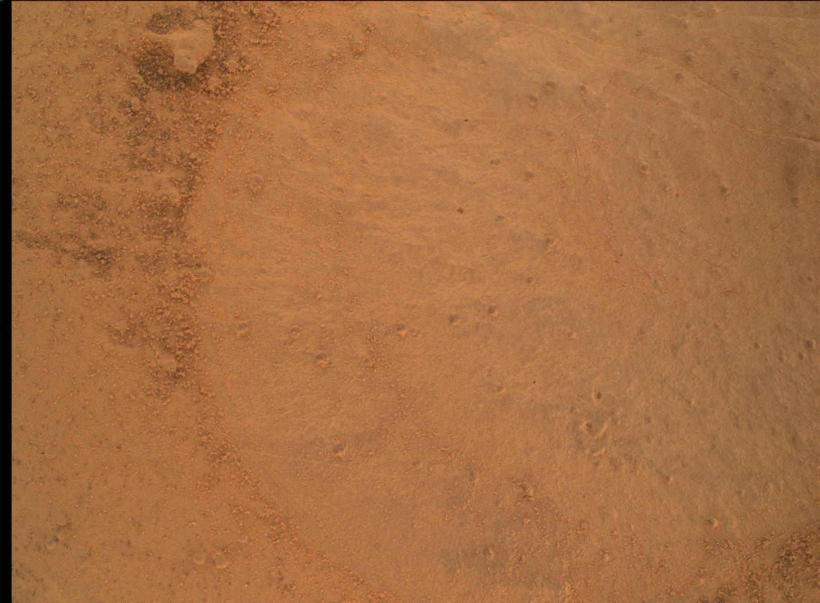 Nasa's Mars rover Curiosity acquired this image using its Mars Hand Lens Imager (MAHLI) on Sol 2134