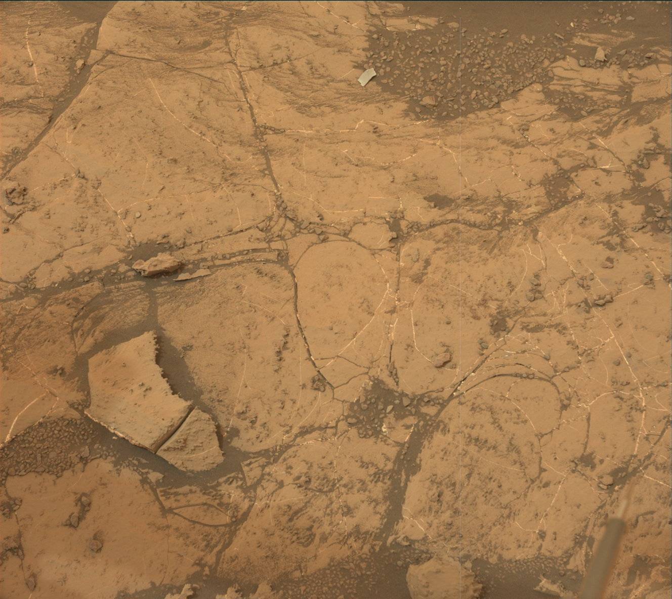Nasa's Mars rover Curiosity acquired this image using its Mast Camera (Mastcam) on Sol 2138