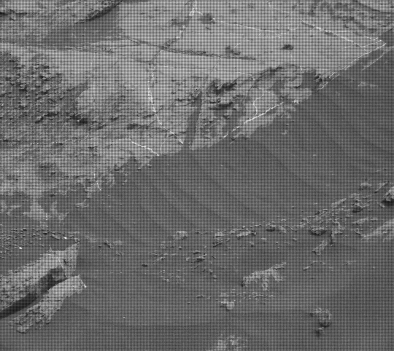 Nasa's Mars rover Curiosity acquired this image using its Mast Camera (Mastcam) on Sol 2145
