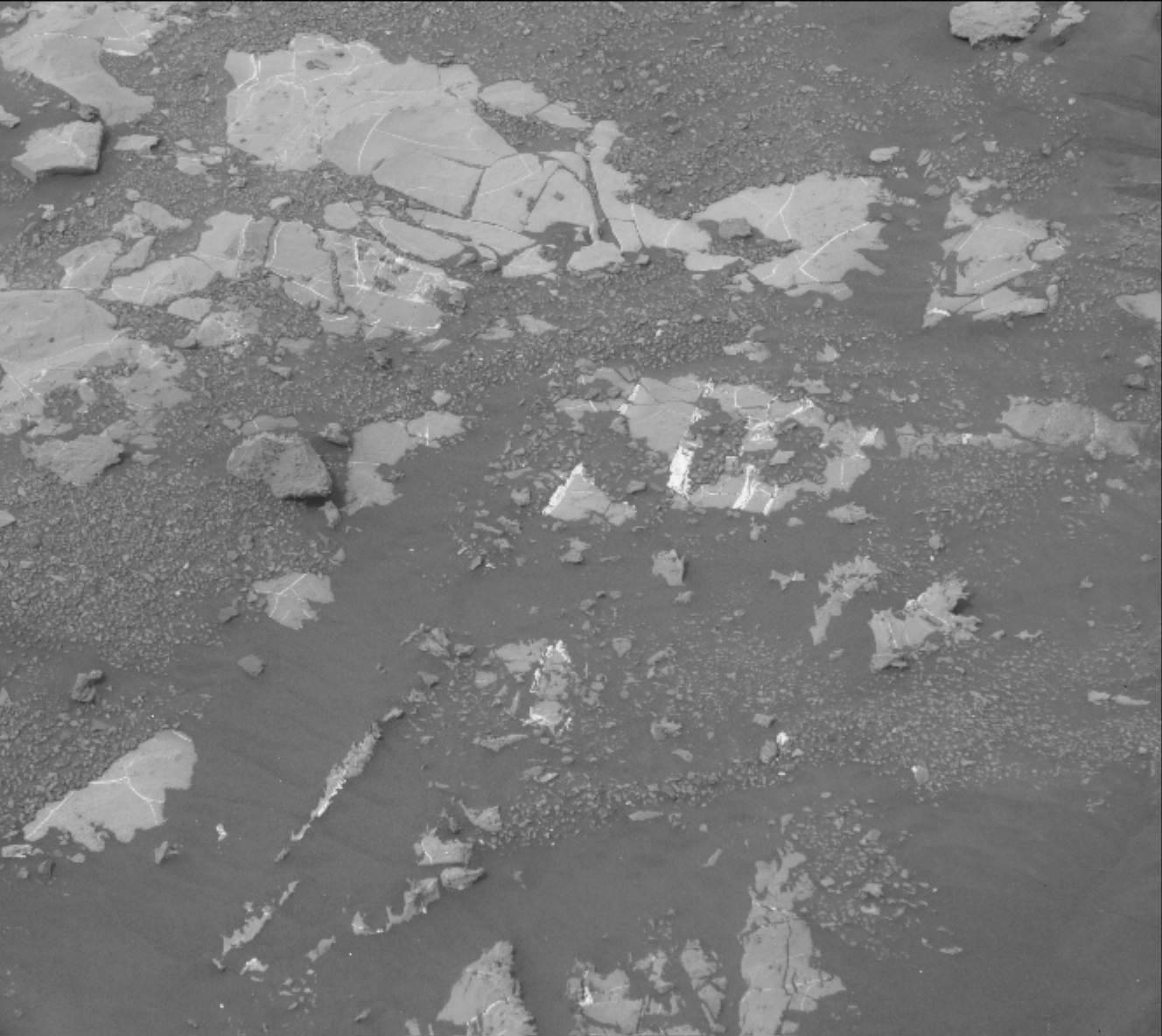 Nasa's Mars rover Curiosity acquired this image using its Mast Camera (Mastcam) on Sol 2156