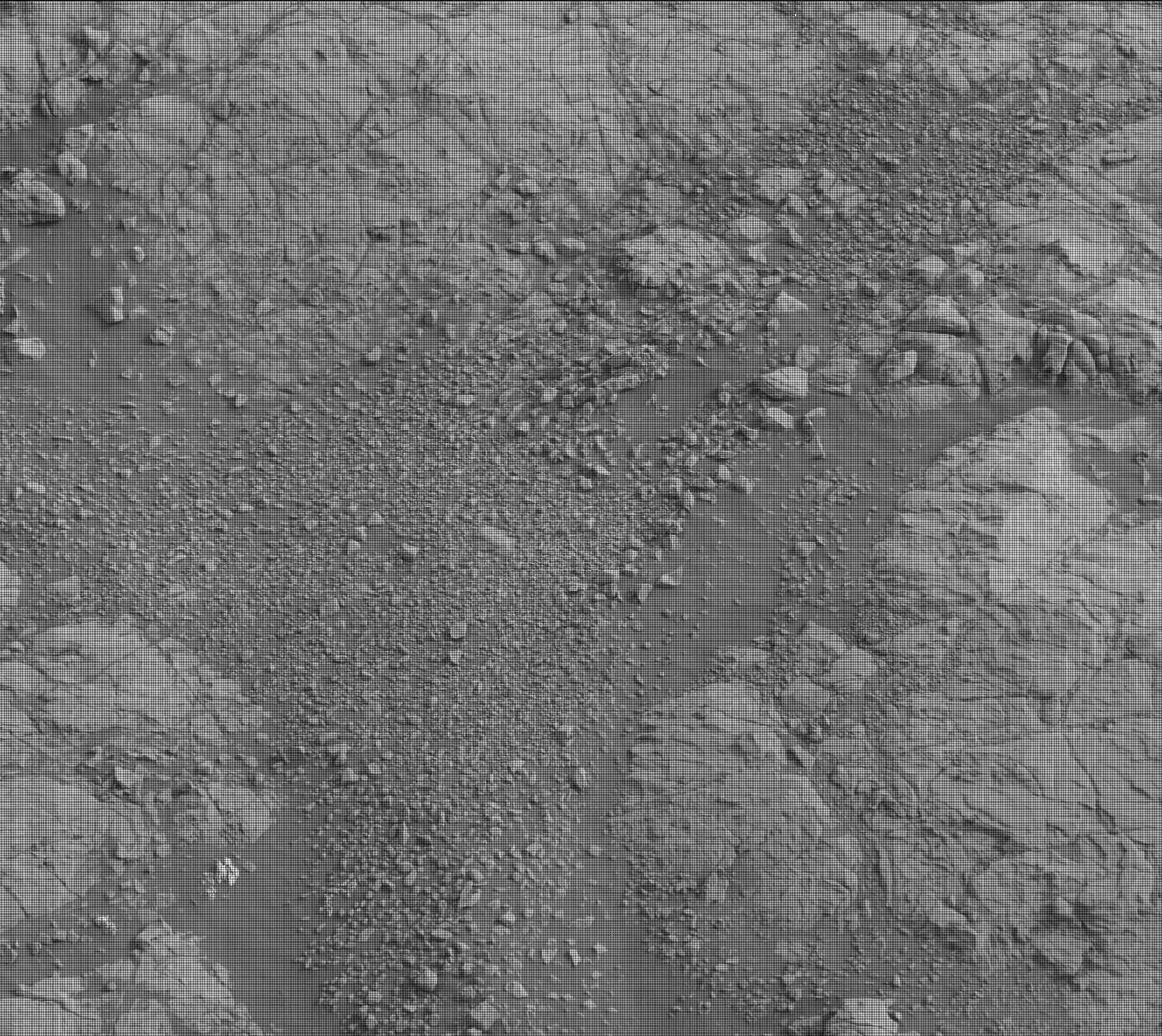 Nasa's Mars rover Curiosity acquired this image using its Mast Camera (Mastcam) on Sol 2156
