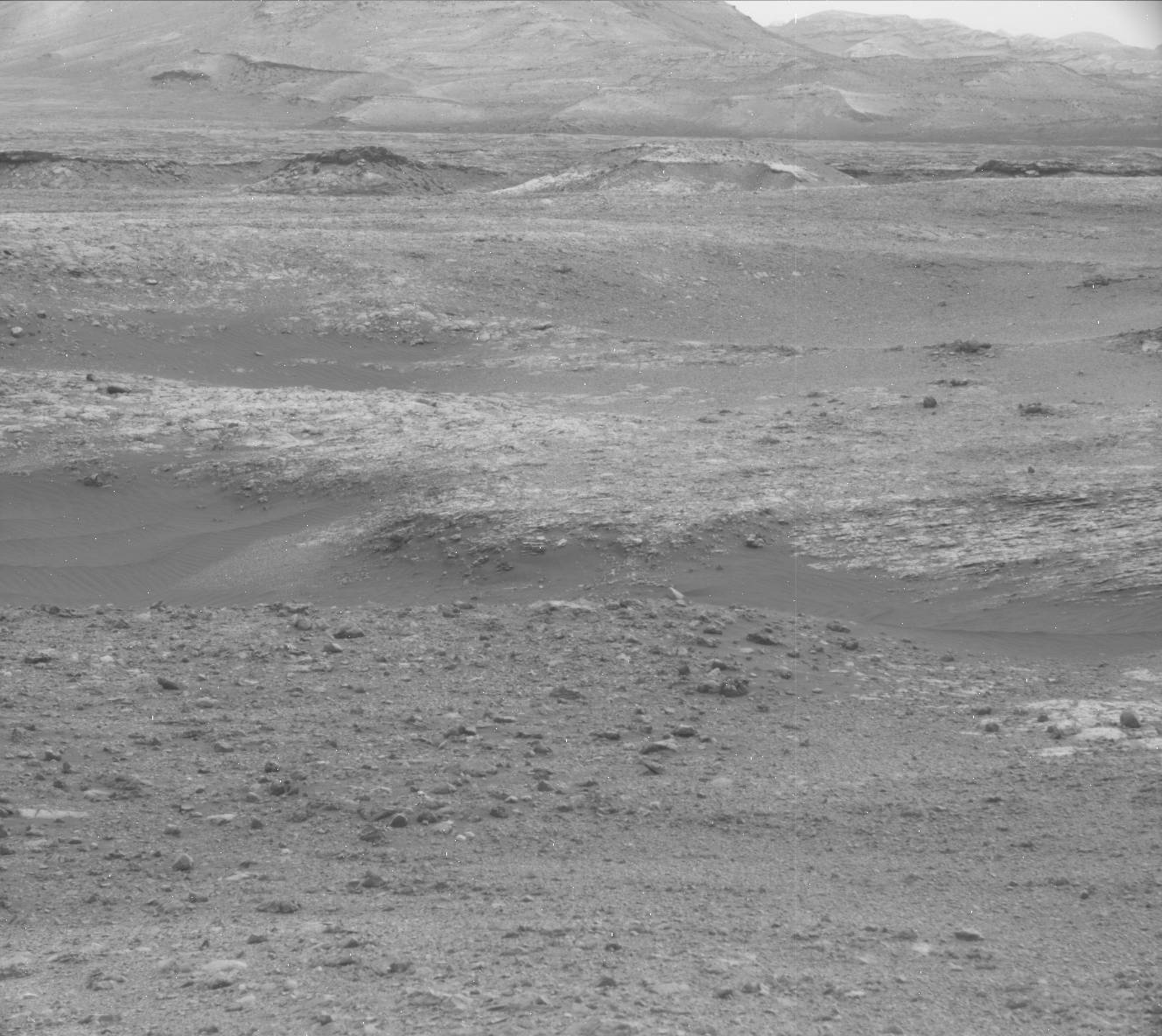 Nasa's Mars rover Curiosity acquired this image using its Mast Camera (Mastcam) on Sol 2163