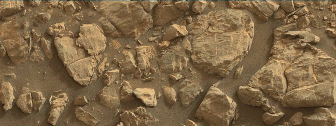 Nasa's Mars rover Curiosity acquired this image using its Mast Camera (Mastcam) on Sol 2163