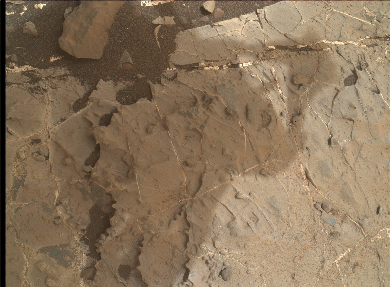 Nasa's Mars rover Curiosity acquired this image using its Mars Hand Lens Imager (MAHLI) on Sol 2166