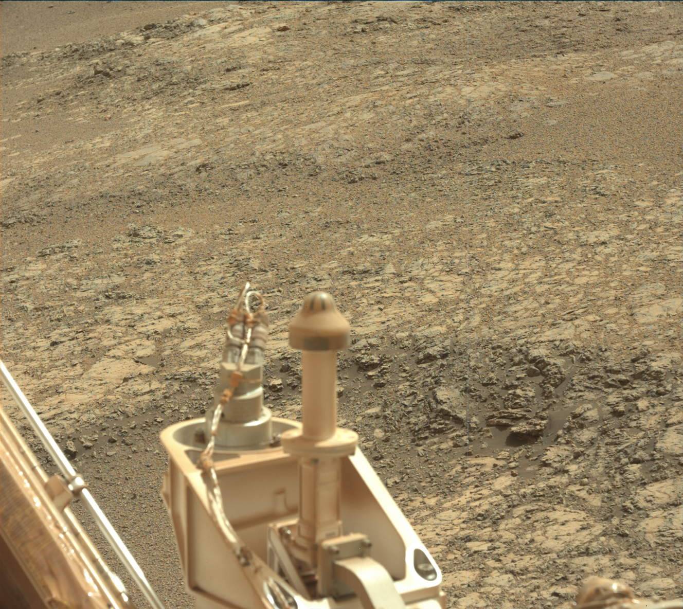Nasa's Mars rover Curiosity acquired this image using its Mast Camera (Mastcam) on Sol 2214