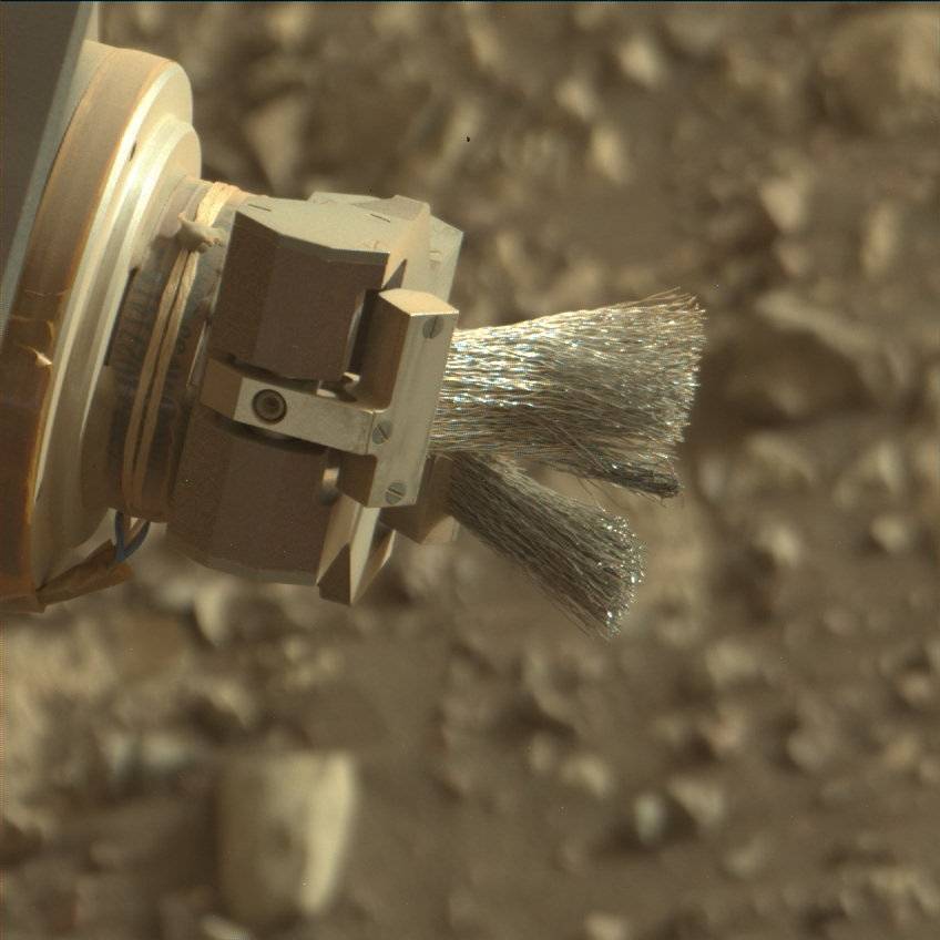 Nasa's Mars rover Curiosity acquired this image using its Mast Camera (Mastcam) on Sol 2220