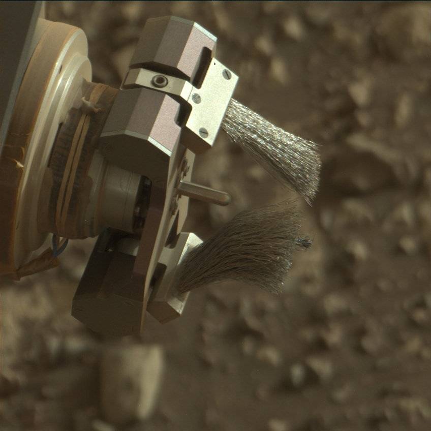 Nasa's Mars rover Curiosity acquired this image using its Mast Camera (Mastcam) on Sol 2220