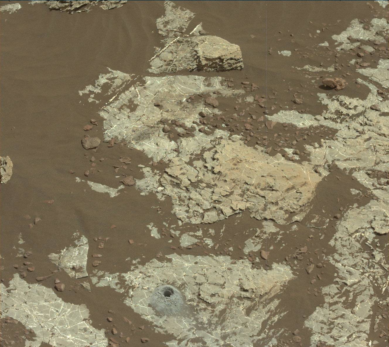 Nasa's Mars rover Curiosity acquired this image using its Mast Camera (Mastcam) on Sol 2225