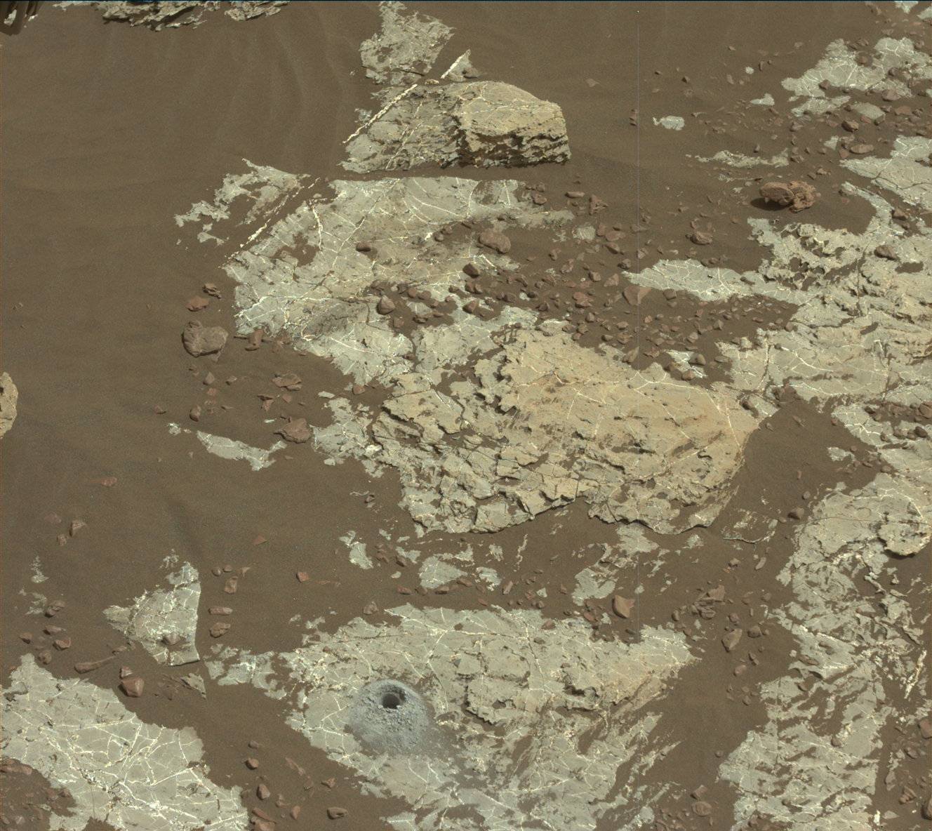 Nasa's Mars rover Curiosity acquired this image using its Mast Camera (Mastcam) on Sol 2225