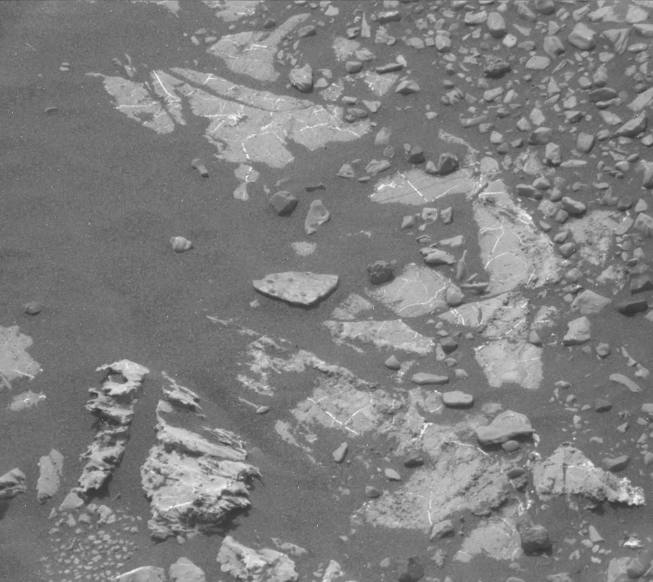 Nasa's Mars rover Curiosity acquired this image using its Mast Camera (Mastcam) on Sol 2231