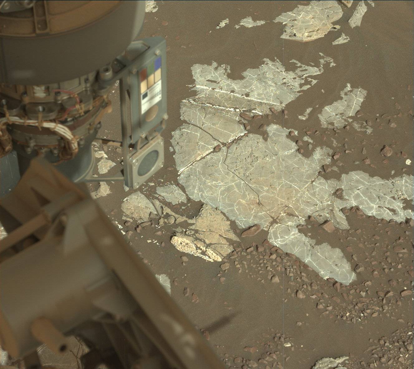 Nasa's Mars rover Curiosity acquired this image using its Mast Camera (Mastcam) on Sol 2245