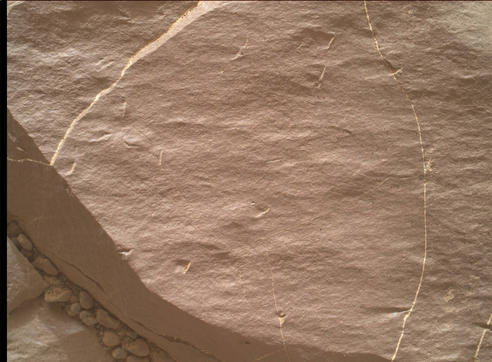 Nasa's Mars rover Curiosity acquired this image using its Mars Hand Lens Imager (MAHLI) on Sol 2254