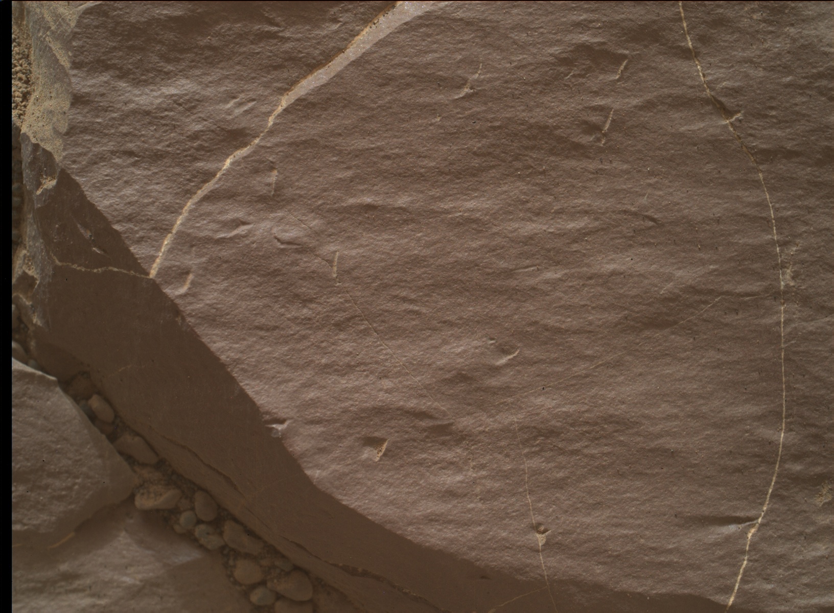 Nasa's Mars rover Curiosity acquired this image using its Mars Hand Lens Imager (MAHLI) on Sol 2254