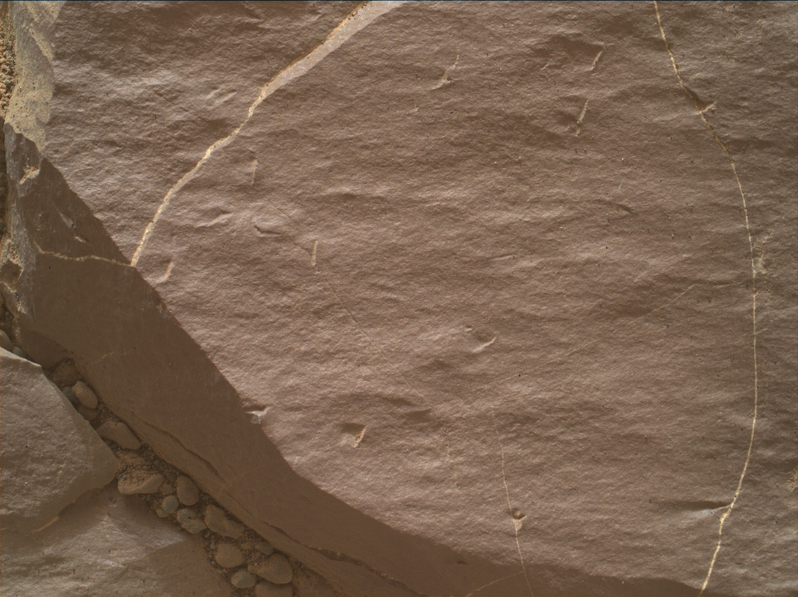 Nasa's Mars rover Curiosity acquired this image using its Mars Hand Lens Imager (MAHLI) on Sol 2255