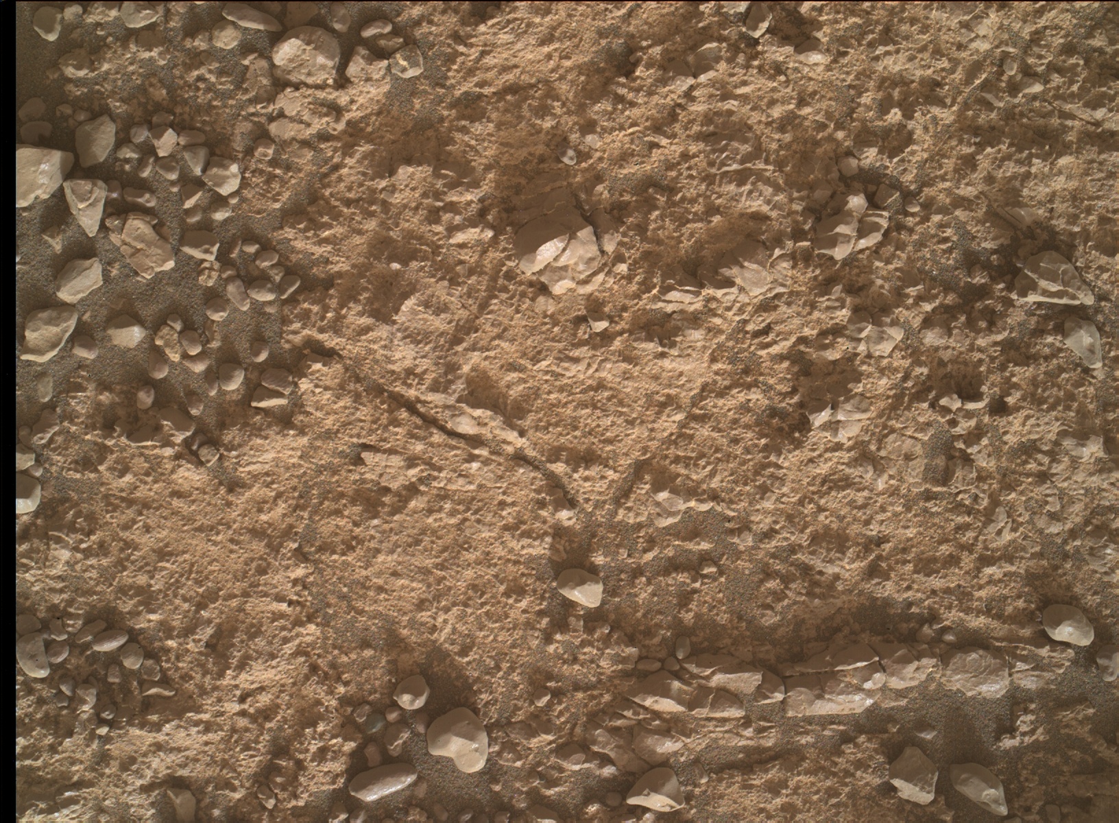 Nasa's Mars rover Curiosity acquired this image using its Mars Hand Lens Imager (MAHLI) on Sol 2258