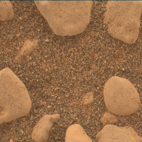 Nasa's Mars rover Curiosity acquired this image using its Mars Hand Lens Imager (MAHLI) on Sol 2260