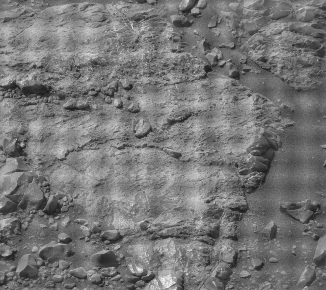 Nasa's Mars rover Curiosity acquired this image using its Mast Camera (Mastcam) on Sol 2276