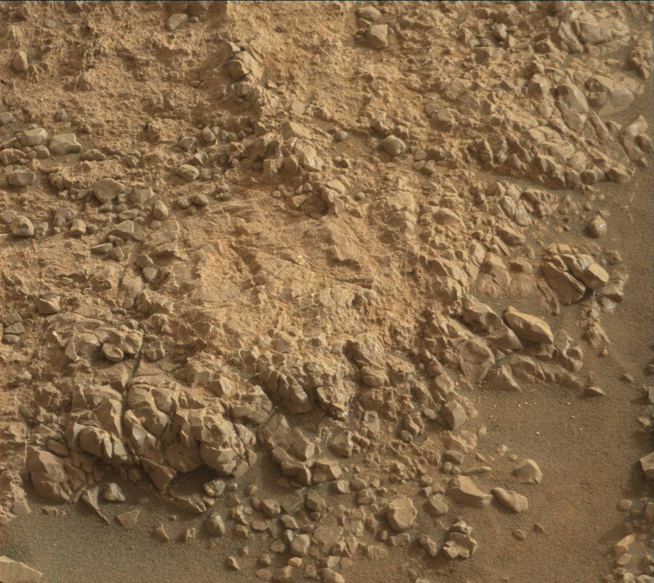 Nasa's Mars rover Curiosity acquired this image using its Mast Camera (Mastcam) on Sol 2287