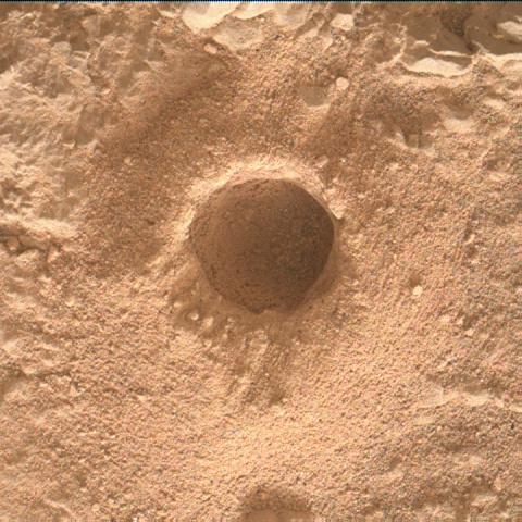 Nasa's Mars rover Curiosity acquired this image using its Mars Hand Lens Imager (MAHLI) on Sol 2288