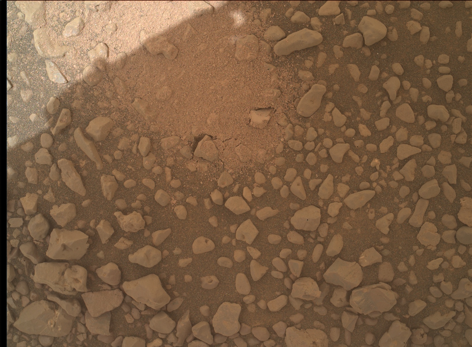 Nasa's Mars rover Curiosity acquired this image using its Mars Hand Lens Imager (MAHLI) on Sol 2289