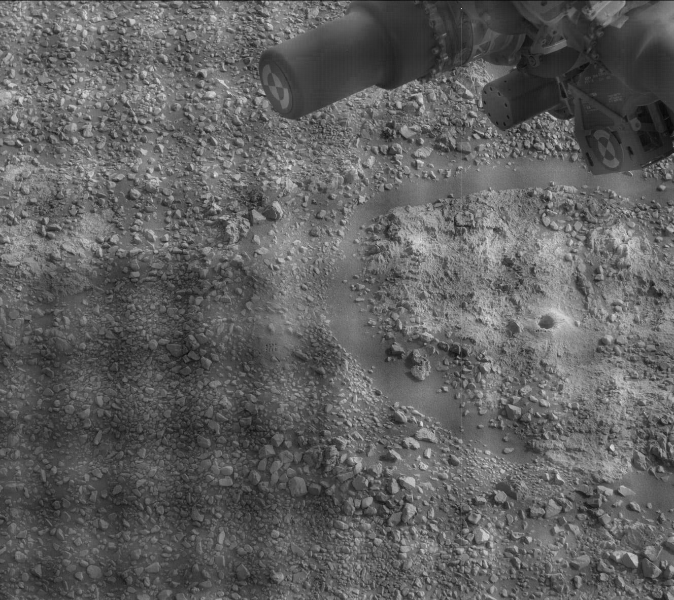 Nasa's Mars rover Curiosity acquired this image using its Mast Camera (Mastcam) on Sol 2293