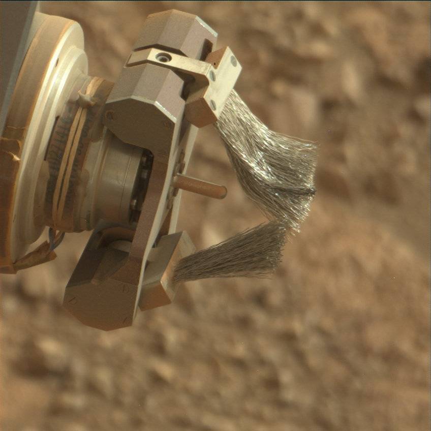 Nasa's Mars rover Curiosity acquired this image using its Mast Camera (Mastcam) on Sol 2295