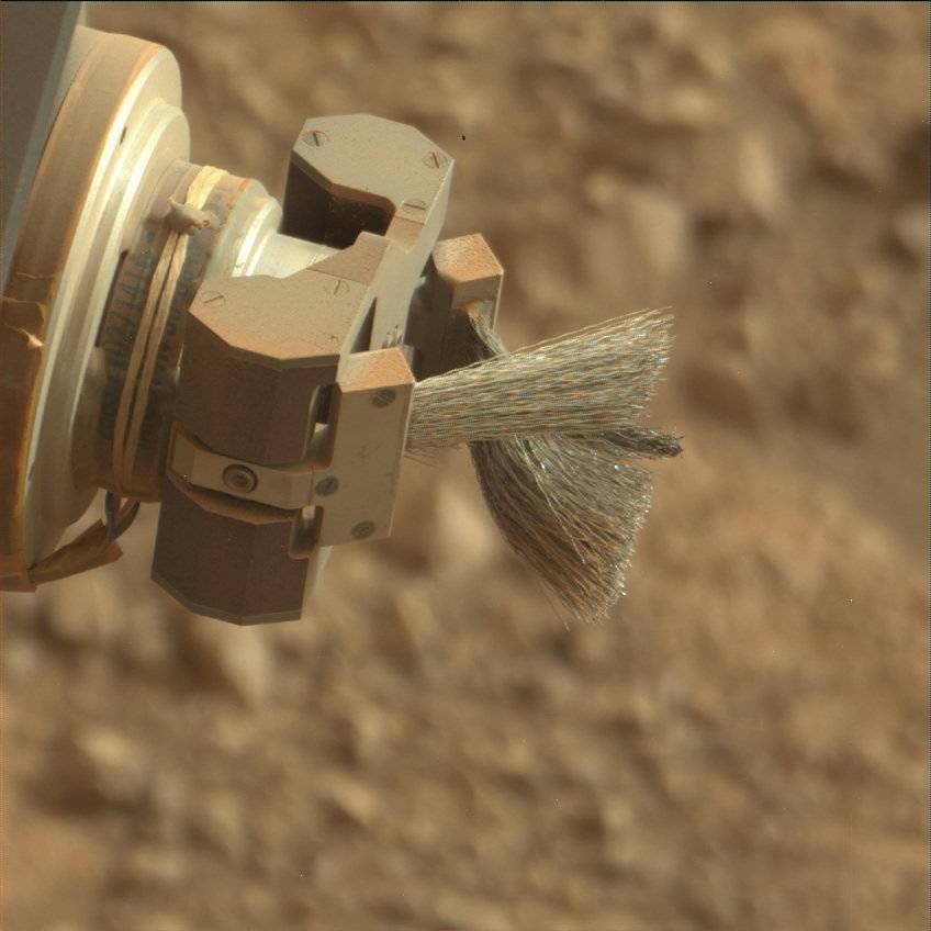 Nasa's Mars rover Curiosity acquired this image using its Mast Camera (Mastcam) on Sol 2295