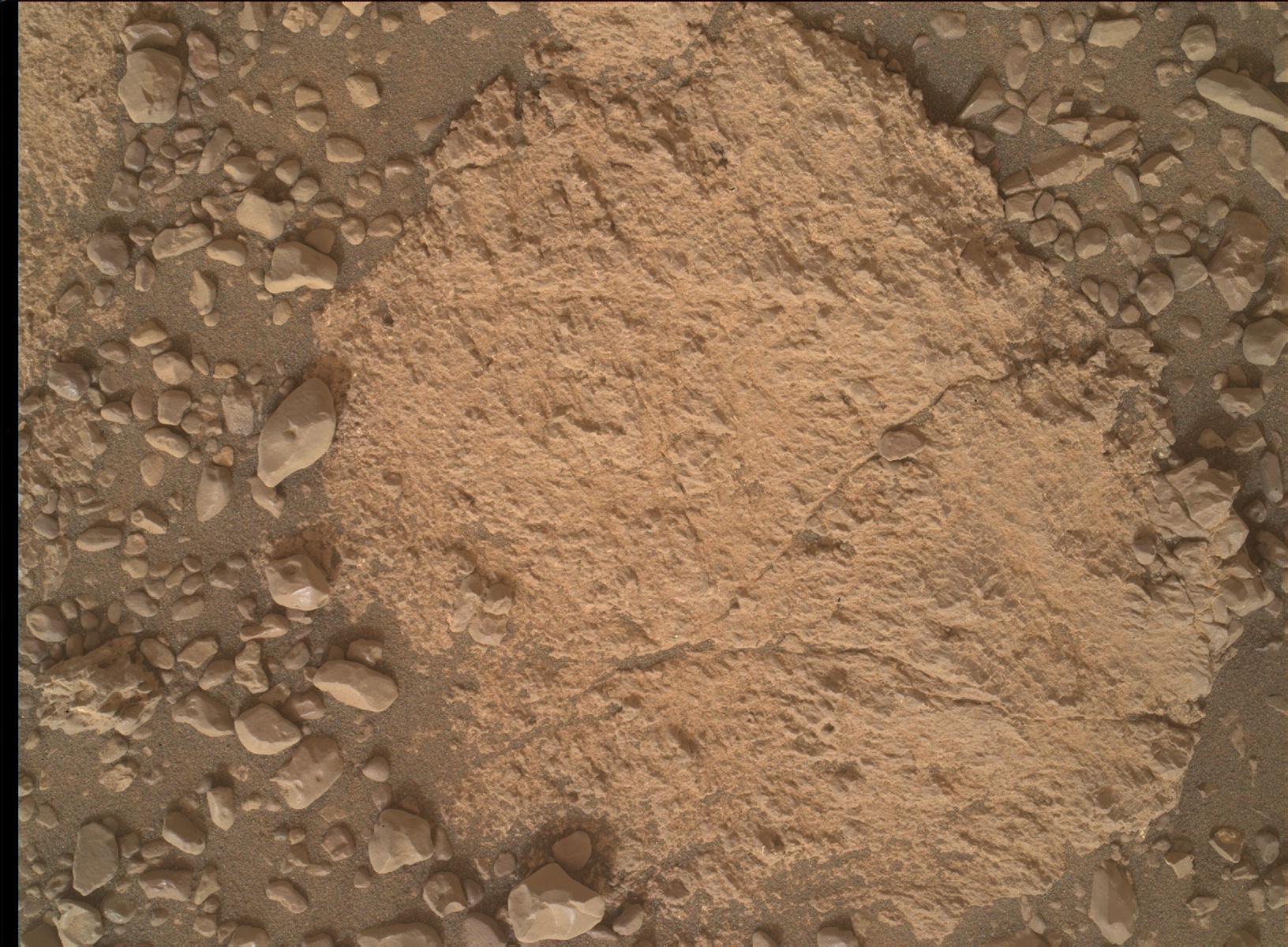 Nasa's Mars rover Curiosity acquired this image using its Mars Hand Lens Imager (MAHLI) on Sol 2295