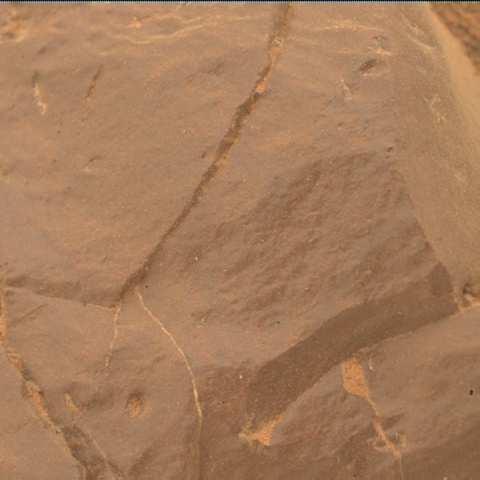 Nasa's Mars rover Curiosity acquired this image using its Mars Hand Lens Imager (MAHLI) on Sol 2299