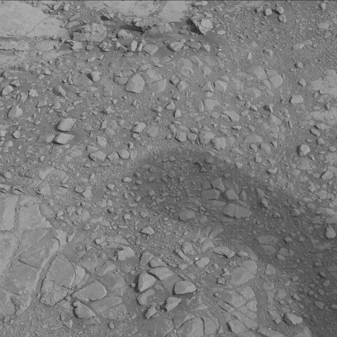 Nasa's Mars rover Curiosity acquired this image using its Mast Camera (Mastcam) on Sol 2300