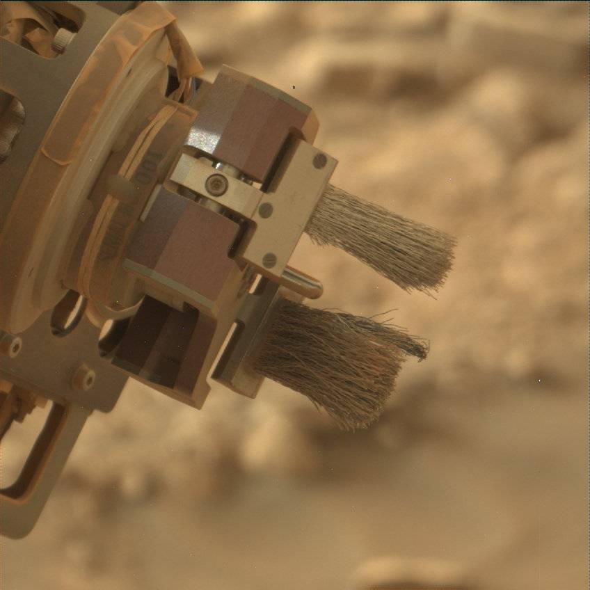 Nasa's Mars rover Curiosity acquired this image using its Mast Camera (Mastcam) on Sol 2301