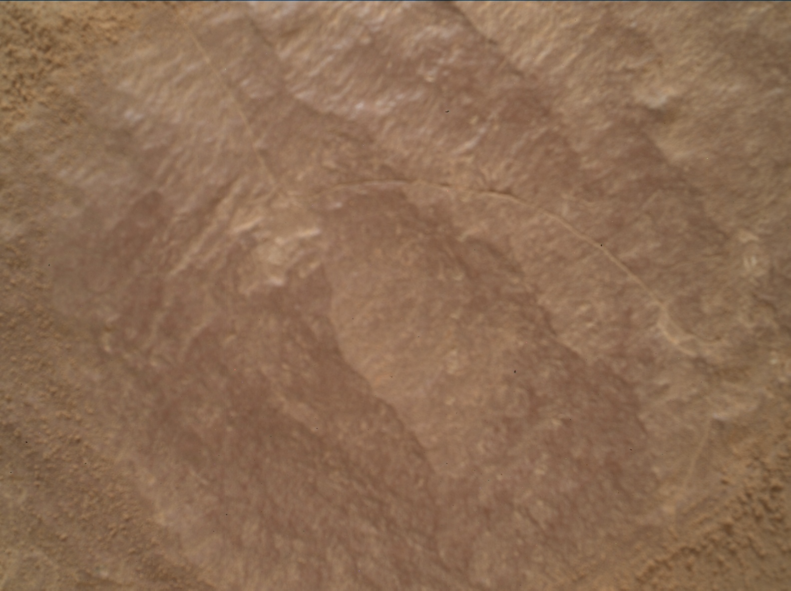 Nasa's Mars rover Curiosity acquired this image using its Mars Hand Lens Imager (MAHLI) on Sol 2301