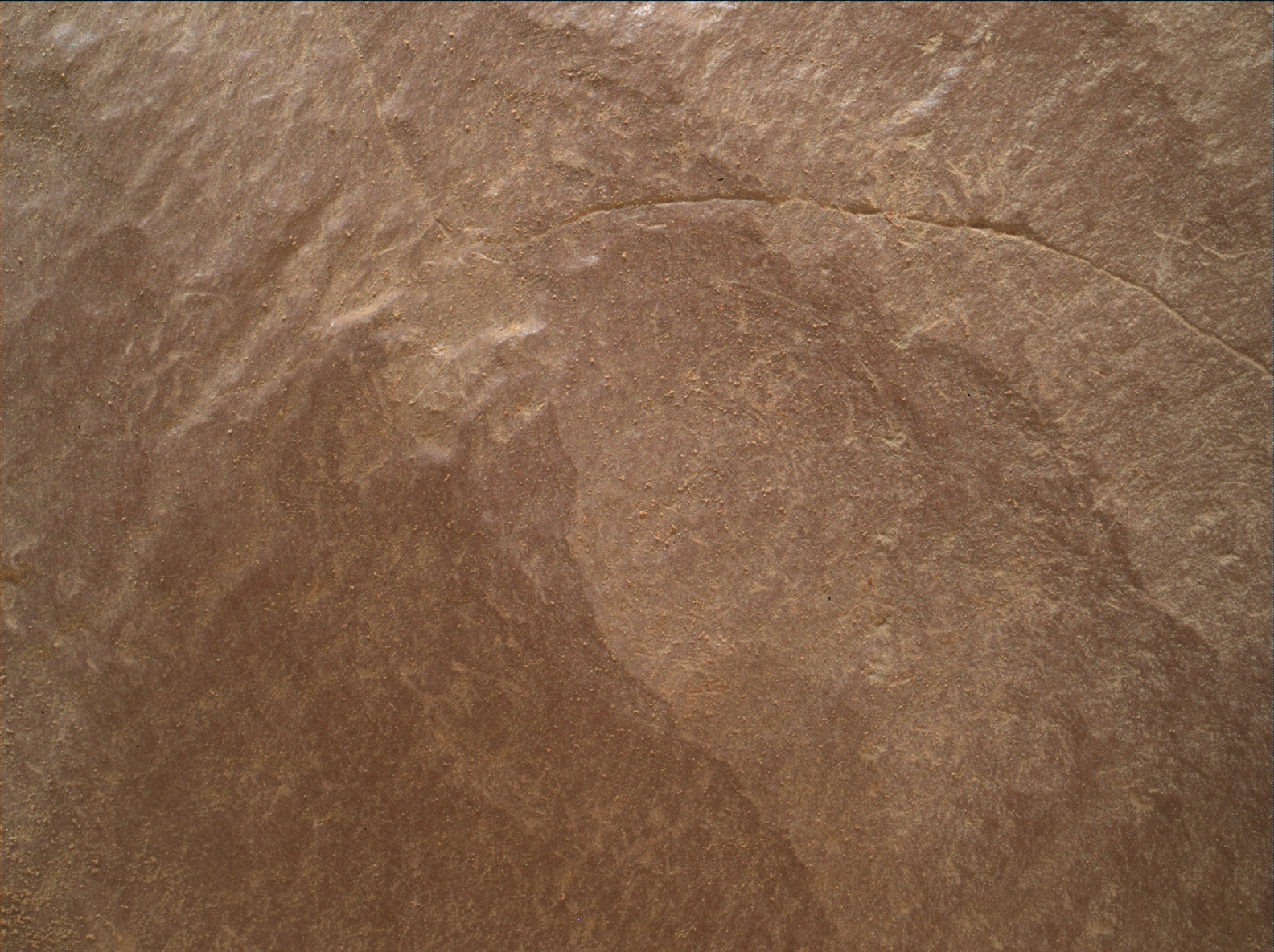 Nasa's Mars rover Curiosity acquired this image using its Mars Hand Lens Imager (MAHLI) on Sol 2302