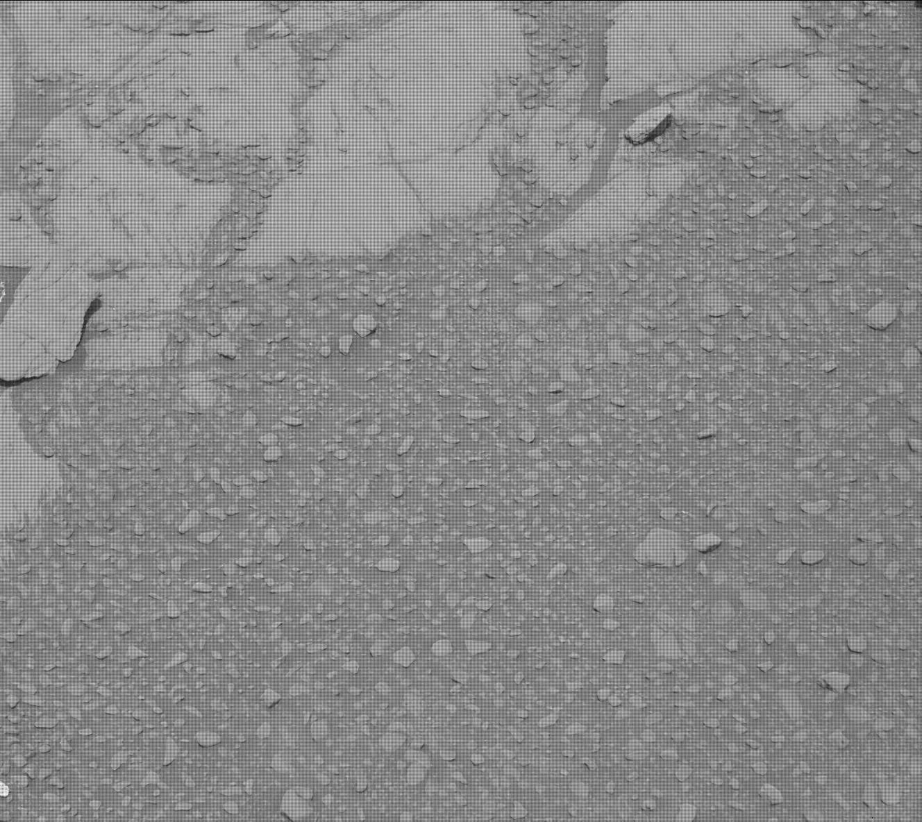 Nasa's Mars rover Curiosity acquired this image using its Mast Camera (Mastcam) on Sol 2318