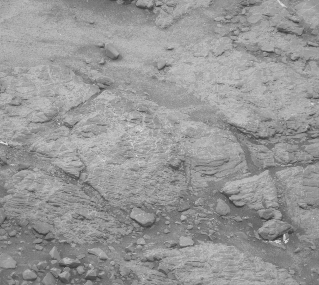 Nasa's Mars rover Curiosity acquired this image using its Mast Camera (Mastcam) on Sol 2319