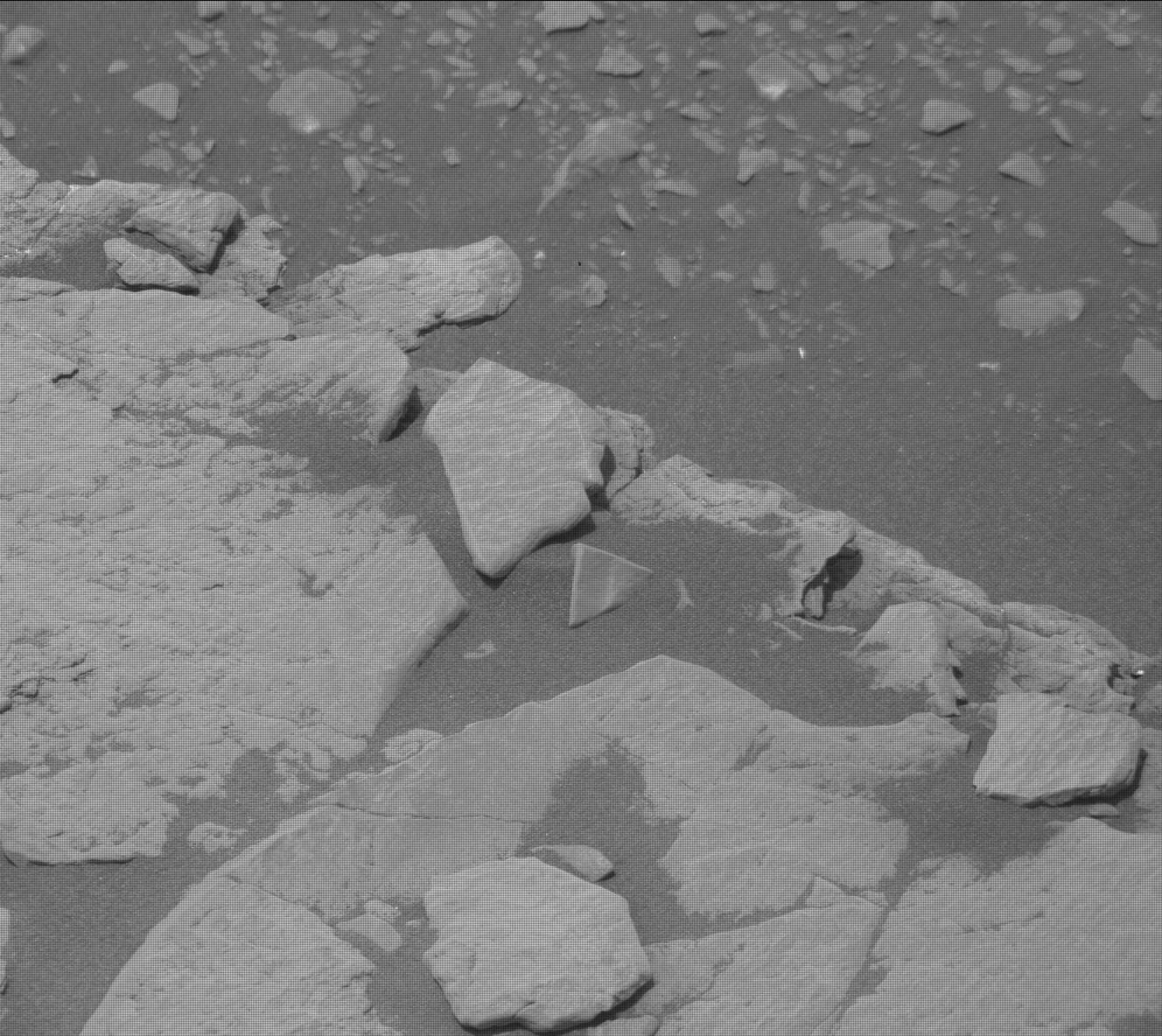 Nasa's Mars rover Curiosity acquired this image using its Mast Camera (Mastcam) on Sol 2333