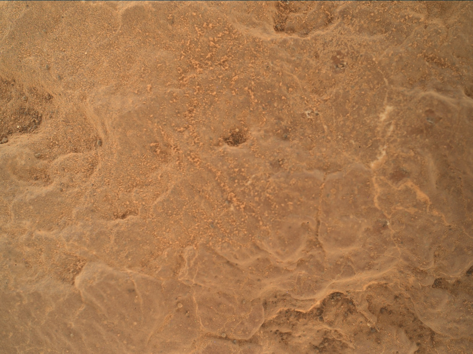 Nasa's Mars rover Curiosity acquired this image using its Mars Hand Lens Imager (MAHLI) on Sol 2333