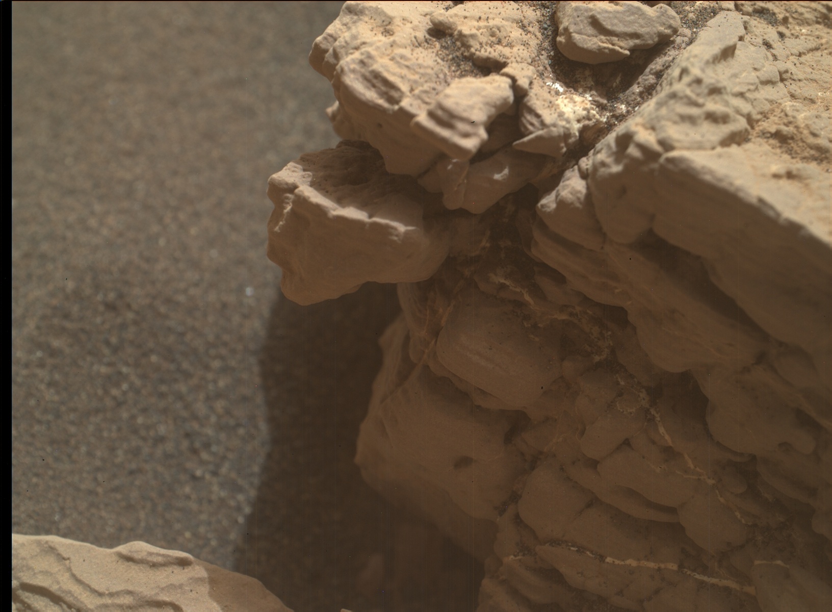 Nasa's Mars rover Curiosity acquired this image using its Mars Hand Lens Imager (MAHLI) on Sol 2339