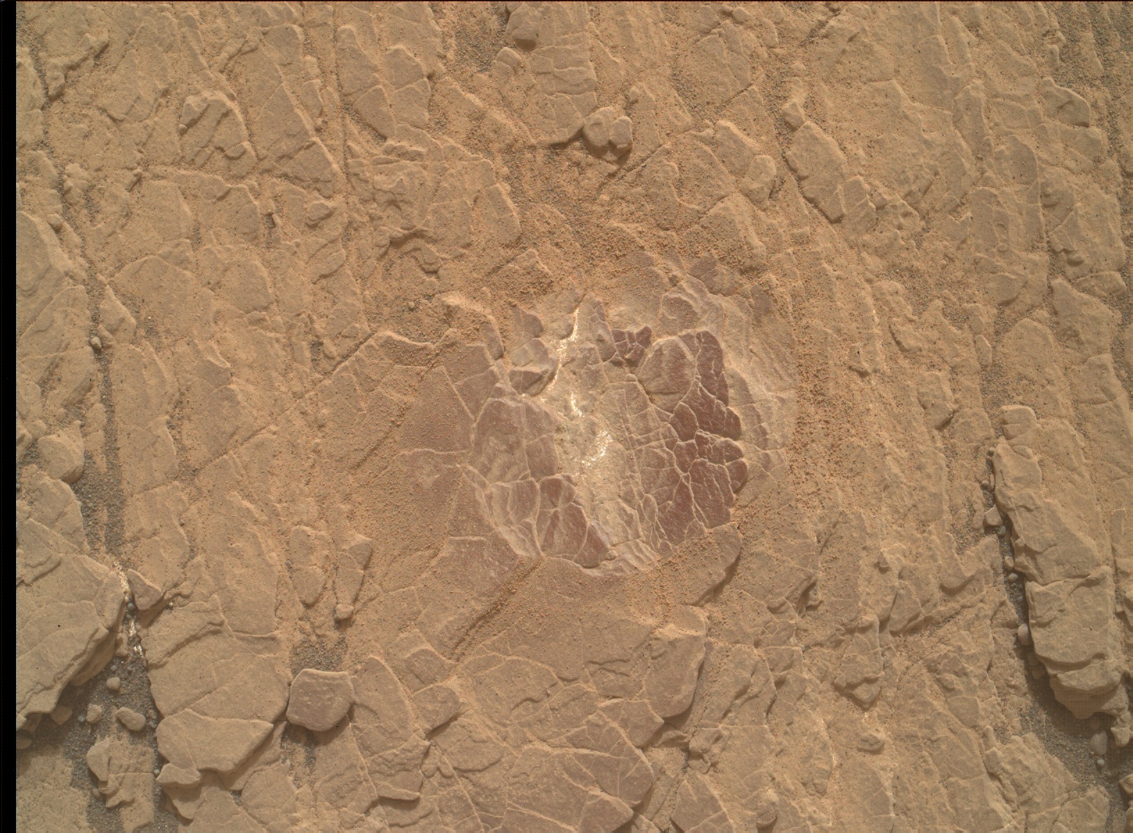 Nasa's Mars rover Curiosity acquired this image using its Mars Hand Lens Imager (MAHLI) on Sol 2339