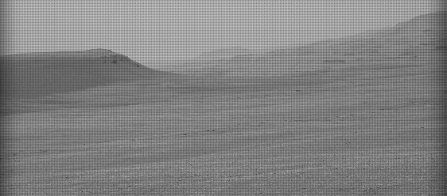 Nasa's Mars rover Curiosity acquired this image using its Mast Camera (Mastcam) on Sol 2350