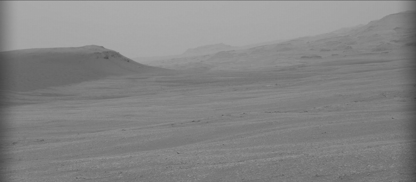 Nasa's Mars rover Curiosity acquired this image using its Mast Camera (Mastcam) on Sol 2350