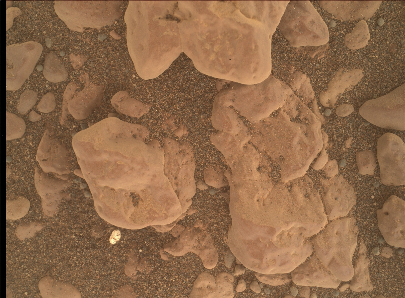 Nasa's Mars rover Curiosity acquired this image using its Mars Hand Lens Imager (MAHLI) on Sol 2354