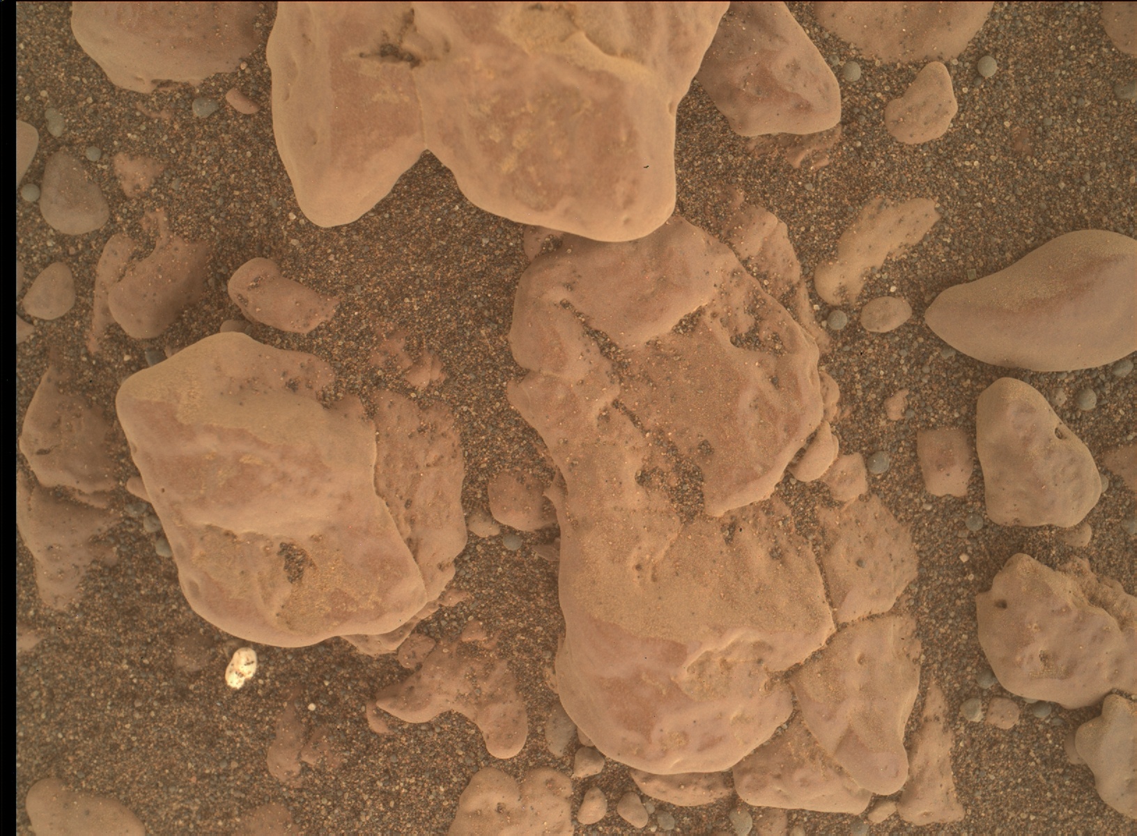 Nasa's Mars rover Curiosity acquired this image using its Mars Hand Lens Imager (MAHLI) on Sol 2354